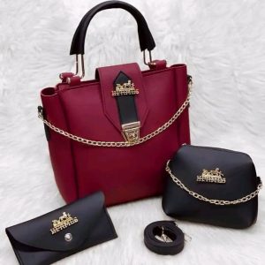 New Article 3 piece Big bags Should bag size 9/10 Cross body size 8/6 With hand pouch Long strap Wallat