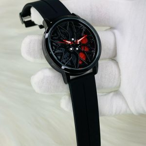 New Articale Rotating Dail Watch China Assemble Rubber Strap Master Lock Trendy Style Attractive Look